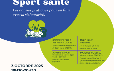 Conférence Sport-Santé : Les bonnes pratiques pour en finir avec la sédentarité